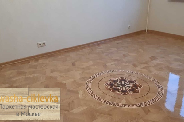 циклевка паркета и покрытием лаком цены за м2 в Москве 